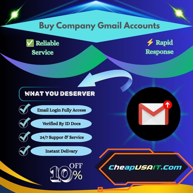 Buy Company Gmail Accounts - For LinkedIn Verification