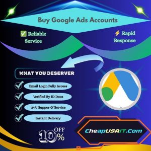 Buy Google Ads Accounts - All Type of Ads Run Posible