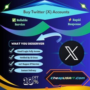 Buy Twitter (X) Accounts Huge Follower With Premium